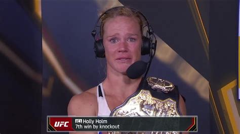 How underdog Holly Holm can beat Ronda Rousey .